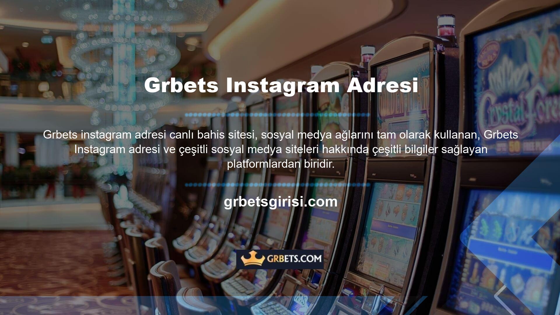 Grbets Instagram hesabı en kolay sosyal medya kanalıdır