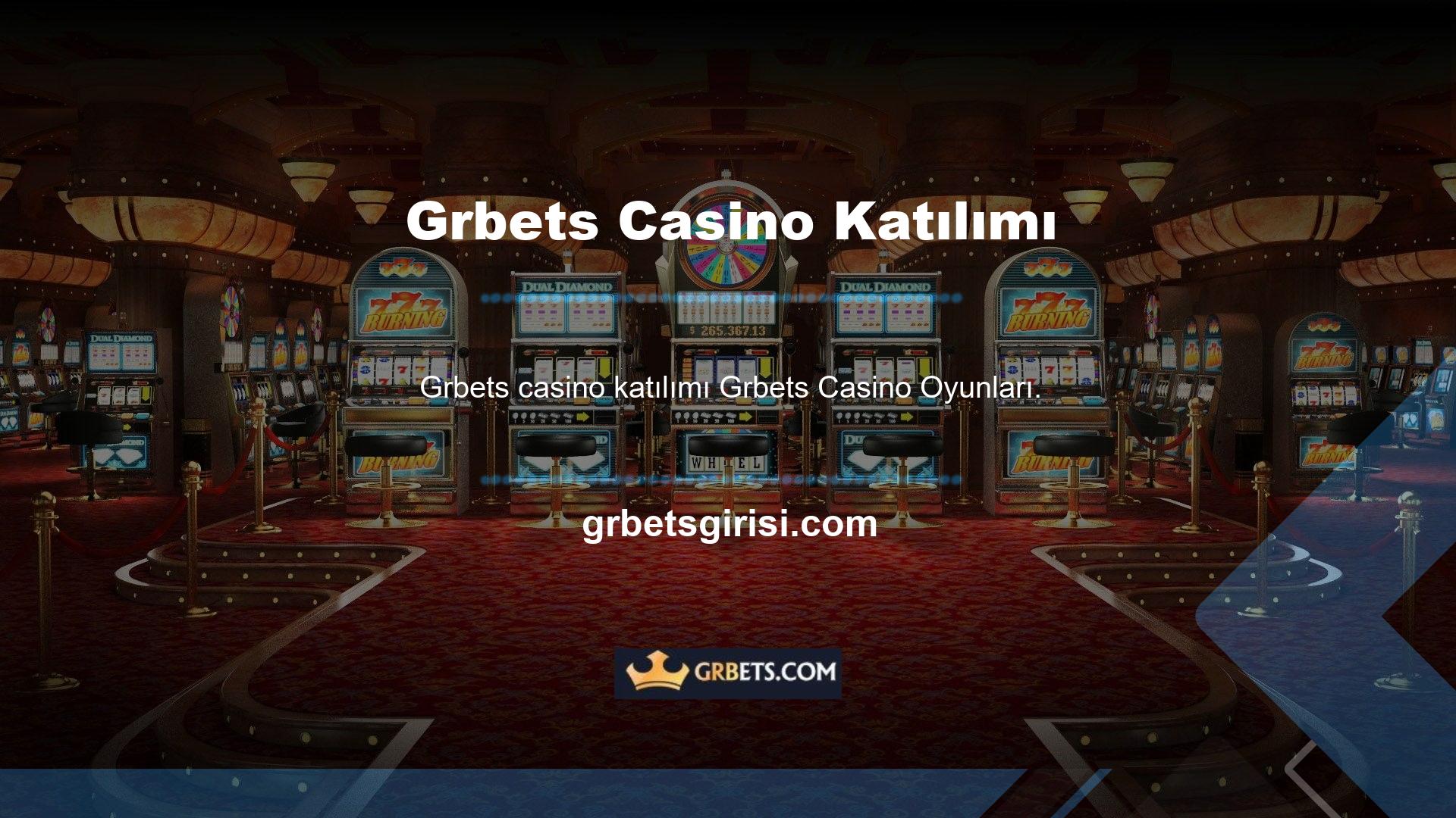 Katılan üyeleri Grbets Rulet, Poker, Casino Hold’em ve Blackjack oyunlarından bu yana daha iyi hizmet vermeye çalışıyor