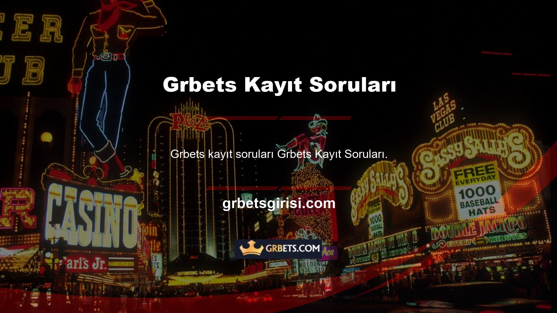 Grbets internetteki birçok platformda ünlü bir casino sitesidir