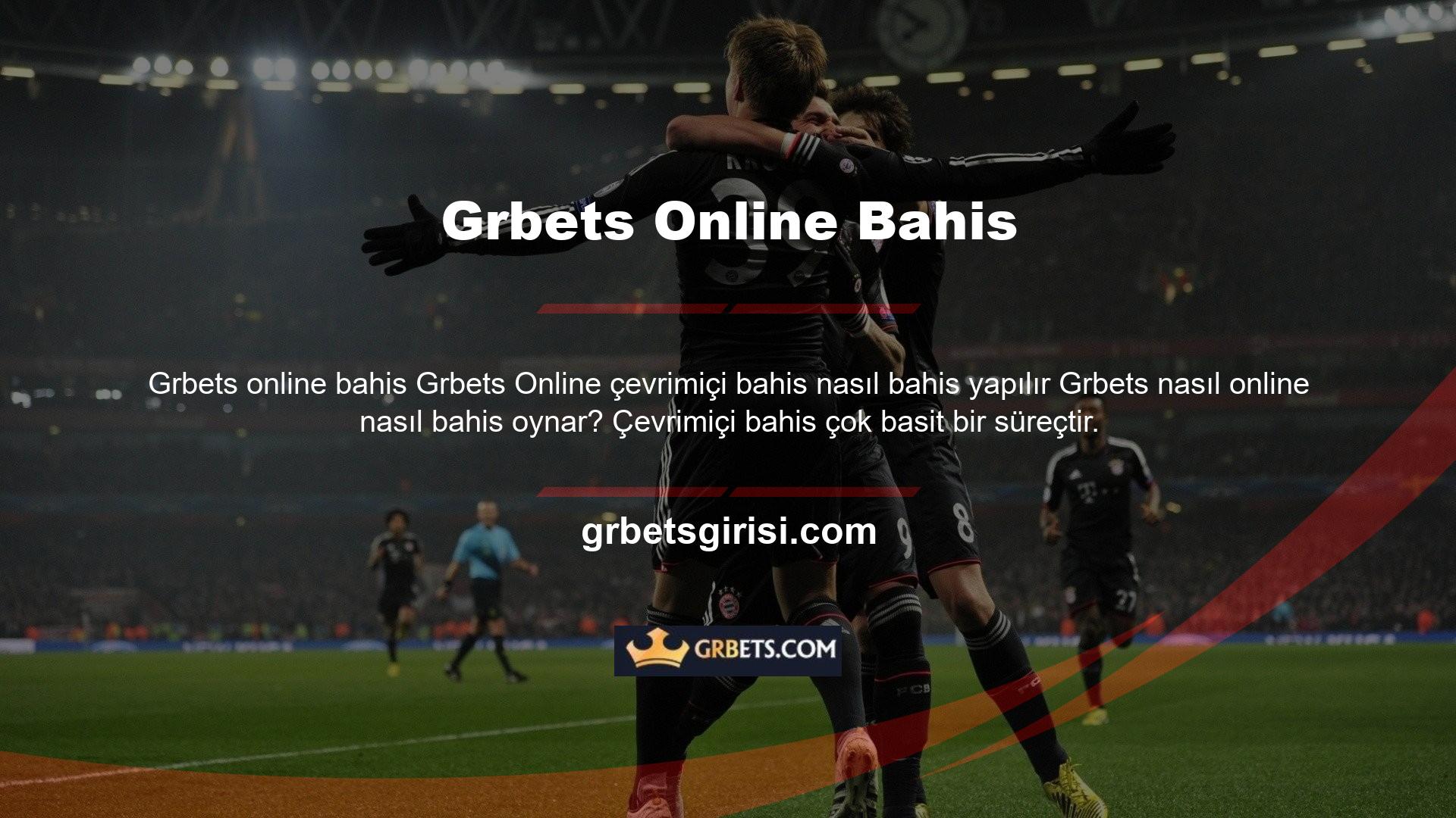 Çevrimiçi bir bahis yapmak için, çevrimiçi bahis sunan bir web sitesine katılmanız gerekir